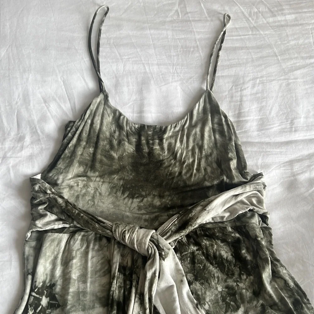 WinWin Tie Dye Jumpsuit With Tie Waist - Picture 3 of 5